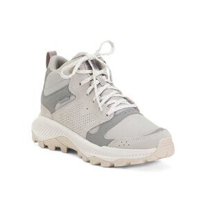 MERRELL blue/grey Suede Tempo Sol Mid Hiker Shoes